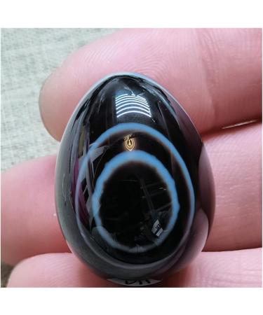 Crystal Natural Stone Black Agate Stones Shaped Crystal Home Ornaments 1pc 15g-30g - Buy Online on SooperMarket.com
