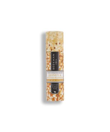 Beekman 1802 Lip Balm  Honey & Orange Blossom - 0.15 oz - With Goat Milk  Vitamin E & Beeswax for Dry  Cracked Lips - Good for Sensitive Skin - Cruelty Free