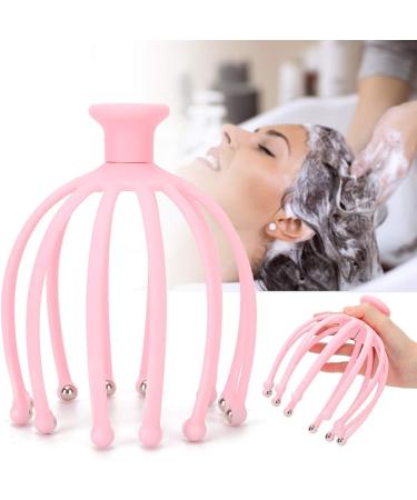 Head Massage Spider - Pink Scalp Massage Brush & Stress Reduction Device | Ultimate Hair Therapy Tool - Buy Online on SooperMarket.com