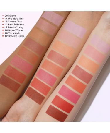 OULAC Purple Blush for Cheeks | Highly Pigmented Cream Blush | Natural Matte Glow | Cruelty-Free with Rose Oil | N20 Believe 4.8g 20 Believe - Buy Online on SooperMarket.com