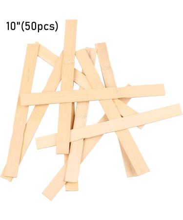 Wooden Paint Stir Sticks - Rewiss 10 Inch Paint Sticks Stirrers for Paddles Resin or Wood Craft Sticks Garden and Library Markers(Pack of 50) 10 inch(50pcs) - Buy Online on SooperMarket.com
