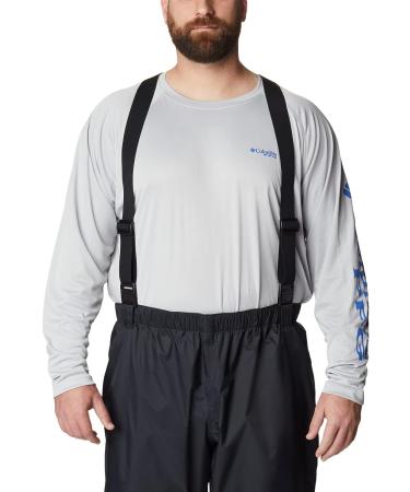 Columbia Men's PFG Storm Bib Pant Black - Size 6X x 32 L - Buy Online on SooperMarket.com