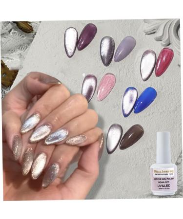 BELLIFFY 1pc Manicure Accessories Chameleon Cat Eye UV Polish Gel UV LED Nail Gel Polish Beautiful Nail Gel - Buy Online on SooperMarket.com