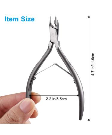 opove X7 Space Gray Cuticle Trimmer - Stainless Steel Nippers for Manicure & Pedicure - Buy Online on SooperMarket.com