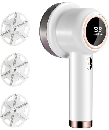 Buy Electric Fabric Shaver - 3 Speeds 6 Leaf Cutter USB Charging Lint Remover for Clothes & Sofa - Sweater Pill Remover (White - Buy Online on SooperMarket.com