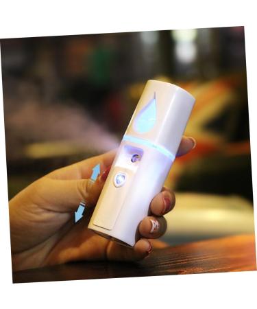 Baluue Face Sprayer Facial Spa Steamer Mini Humidifier Makeup Brishes Facial Spray Mist Face Steamer White - Buy Online on SooperMarket.com