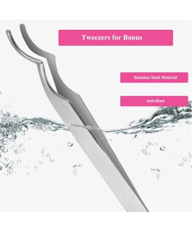 Daoder Fluffy Cat Eye False Eyelashes Set - 10 Pairs Wispy Long Dramatic Volume Lashes with Glue & Tweezers - 18mm Soft & Light Fake Eyelashes (Fluffy Lashes 09) - Buy Online on SooperMarket.com