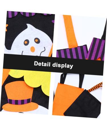 PRETYZOOM 3pcs Halloween Handbag Candy Bag Candy Bags Candy Halloween Candy Bag Props Portable Child - Buy Online on SooperMarket.com