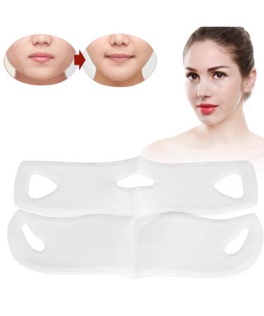10-Piece V-Shape Face Mask Set | Lifting Neck & Chin Anti-Aging Moisturizing Facial Masks for Firming and Contouring - Buy Online on SooperMarket.com