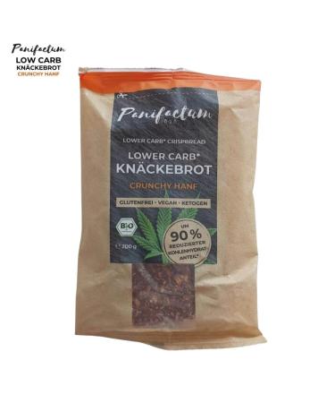 Low Carb Crunchy Hemp Crackers | Organic & Healthy Snacks | Ship Worldwide - Buy Online on SooperMarket.com