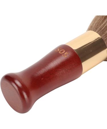 Neck Duster Brush Soft Barber Hair Brush for Fine Hair Removal Skin Friendly Neck Face Dust Brush with Soft Nylon Bristles and Wooden handle Easy Using Barber Cleaning Brush for Home Salon - Buy Online on SooperMarket.com