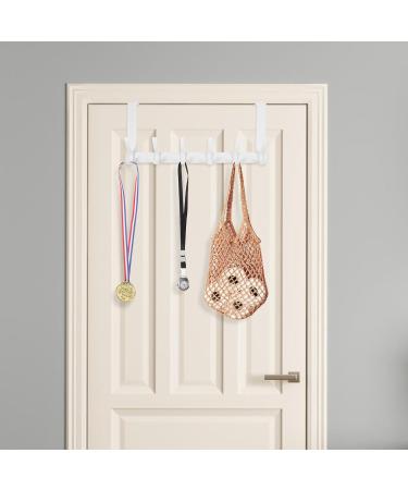 Parliky Door Hook Towel Rack Over Door Coat Hook Hat Hook Door Hanger for Hanging Coat Bedroom Door Jacket - Buy Online on SooperMarket.com