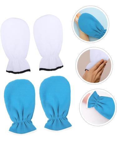 HAPINARY 2 Pairs Essential Oil Gloves Kerotherapy Supply Washable Wax Gloves Wax Mitts Reusable Wax Gloves Paraffin Gloves Paraffin Mitts Nursing Gloves Nursing Supply Portable Wax Gloves - Buy Online on SooperMarket.com