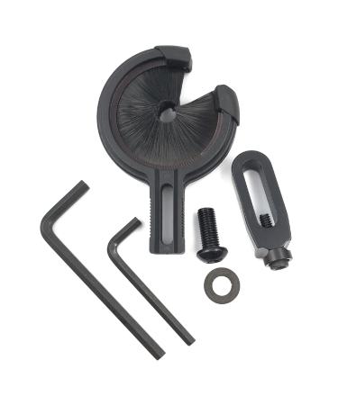 DEVMO Arrow Rest with Extra Brush Compatible with Compound Recurve Bow Hunting Left and Right Hand