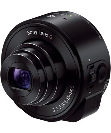 Sony DSC-QX10/B Smartphone Attachable 4.45-44.5mm Lens-Style Camera Black QX 10 Base - Buy Online on SooperMarket.com