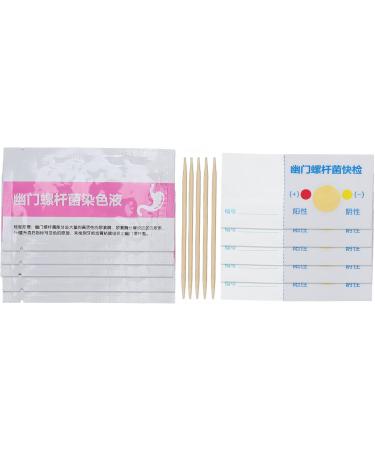 H Helicobacter Pylori Test Paper Set Safe and Portable Helicobacter Pylori Professional Health Test for Men and Women Home - Buy Online on SooperMarket.com