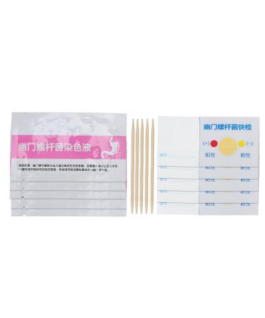 H Pylori Test Kit 10pcs H Pylori Test Paper Set Professional Portable Home Helicobacter Pylori Test for Health Care H Pylori Home Test Kit Helicobacter Pylori for Women Man