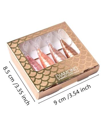 Go Ho Liquid Glitter Eyeliner Set - Metallic Shimmer Sliver Eyeshadow Liner - High Pigment Colored Eyeliner - Long Lasting Sparkling Makeup (Style A) - Buy Online on SooperMarket.com