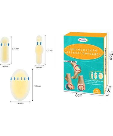 HEIMEABI Hydrocolloid Bandages - Waterproof Blister Pads for Heels, Acne Prevention & Skin Care - One Size - Buy Online on SooperMarket.com