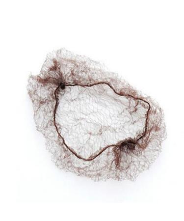 20pcs Dark Brown Hair Nets 50cm - Invisible Elastic Edge Mesh - Buy Online on SooperMarket.com
