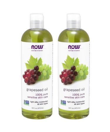 Now Foods Grape Seed Oil  32 oz (16oz X2)