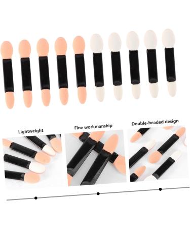 Beavorty 20pcs Makeup Professional Double- End Eyeshadow Makeup Eyeshadow Brush Set Miss M As Shown - Buy Online on SooperMarket.com