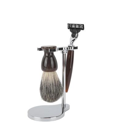 Premium Vintage Razor Set for Men | Complete Wet Shaving Care with Safety Razor Beard Brush Soap and Stand - International Shipping - Buy Online on SooperMarket.com