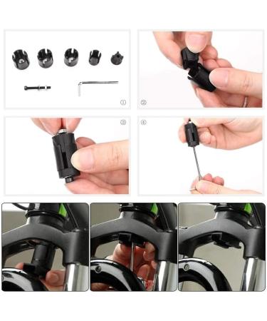 26 inch Bike Mudguard Set - Front & Rear Mud Guards Kit for Road, Mountain, Fat Tire Bikes - Quick Release Fenders for Outdoor Cycling - Buy Online on SooperMarket.com