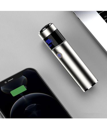 Portable Men's Electric Reusable Razor - Rechargeable Shaver for Beard Grooming | Wet & Dry Use - Buy Online on SooperMarket.com