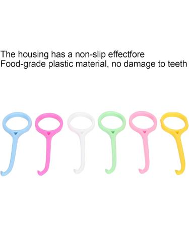 Braces Retainer Remover - 6pcs Food Grade Plastic Aligner Remover | Anti-Slip Orthodontic Tool for Orthodontics - Buy Online on SooperMarket.com