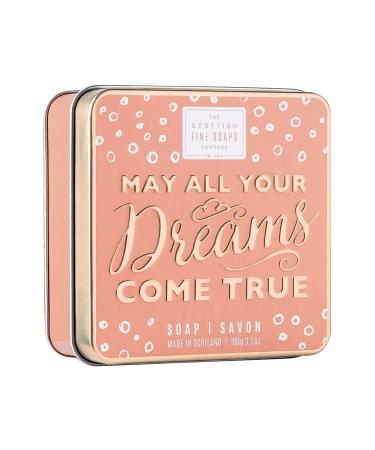 Scottish Soaps May all your Dreams come True Soap in a Tin 100g
