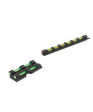 TRUGLO Gobble-Dot Universal Turkey Gun Sight Set, Fits All Ventilated Rib Guns Notched Rear Sight/Dual-Color Front Sight