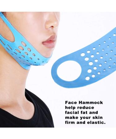 Face Sleeping Hammock & Silicone Lip Exerciser - Chin & Cheek Slimmer Anti-Wrinkle Tool for International Shipping - Buy Online on SooperMarket.com