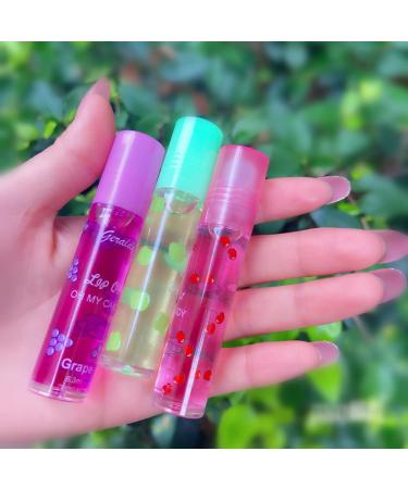 Mrettick Moisturizing Lip Oil Set - 6 Pcs Roll-on Lip Glaze for Fresh, Hydrated Lips - Buy Online on SooperMarket.com