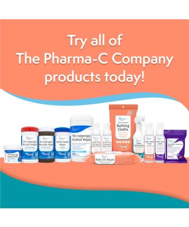 Buy Pharma-C Foaming Rinse Free Shampoo & Body Wash - Waterless No-Rinse Formula for Gentle Cleanliness - Fragrance & Dye Free Hospital Tested - International Shipping Available - Buy Online on SooperMarket.com