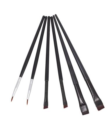 FRCOLOR 24 Pcs Eyeliner Makeup Brush Set - Gel & Lip Brushes Dual-Use Wands for Eyes & Brows Artificial Fiber - Perfect for Cosmetology & Professional Use - Buy Online on SooperMarket.com