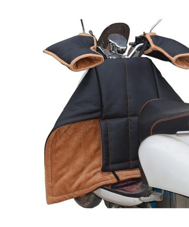 Eriction leg cover for scooter rainwind cold protector knee motorcycle blanket knee warmer leg lid winter ceiling with handle sleeves style 2