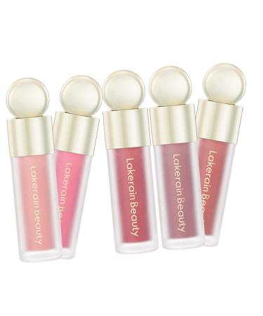 Gogogmee 5pcs Blush Face Makeup Sheer Flush Creamy Eyeshadow Facial Beauty Cosmetic Pigment Pigment