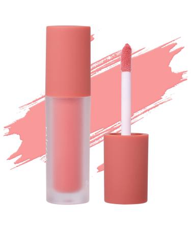 wiwoseo Korean Liquid Blushes Cheeks Brush Cream Blush Highlighter Korean Makeup Asian Brush Natural Look Glossier Brush for Cheeks Concealer Brush (Peach Pink) C-Peach Pink
