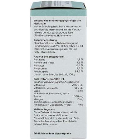 OZoo GmbH Reconvales Tonic for Cats - Premium Health Supplement for Cats | International Shipping Available - Buy Online on SooperMarket.com