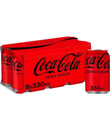Coca-Cola Original Taste Coca-Cola Zero-Sugar Coca-Cola Cherry Coca-Cola Cherry Zero-Sugar Coca-Cola Lemon upto 24 x 330 ml (8x Coca-Cola Zero Sugar) Coca-Cola Zero Sugar 8x