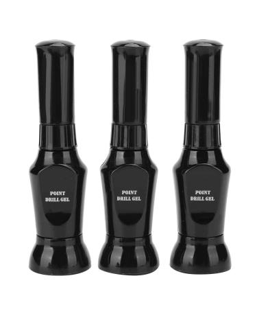3 Pcs Nail Rhinestone Glue Super Adhesive Jewelry UV Gel Resin Glue Nail Gems and Rhinestones Glue Nail Art Accessory Rhinestone Decoration Tools