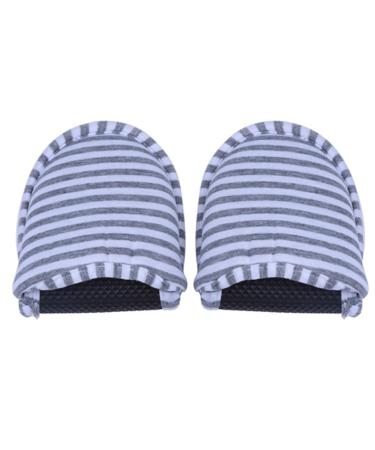 JOROBURO Travel Sipplers Portable Reusable Indoor Soft Cotton Anti Slip Slipperswith Portable Carrying Bag Foldable Hotel Slippersfor Home Hotel House Sipplers Disposable Female 15x10cm Grey