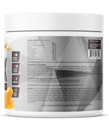 BURN-X | XPN | ENERGY POWDER FORMULA | 210G | 30 SERVINGS | (Orange Creamsicle) - Buy Online on SooperMarket.com