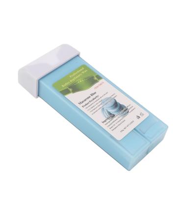 Roll-on guard cartridge removes hair fast safe and gentle easy to use portable design for arms legs armpit bikini zone back (blue)