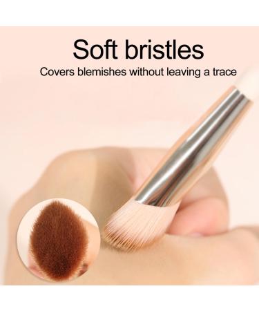 SHANPIN Concealer Brush - Precision Eye & Face Blending Tool for Dark Circles | Best Liquid Cream Foundation Makeup Brush - Buy Online on SooperMarket.com
