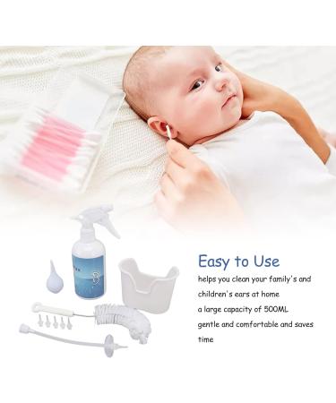 500ml Ear Washer Bottle System - Professional Ear Cleaning Kit for Effective Ear Wax Removal at Home - Buy Online on SooperMarket.com