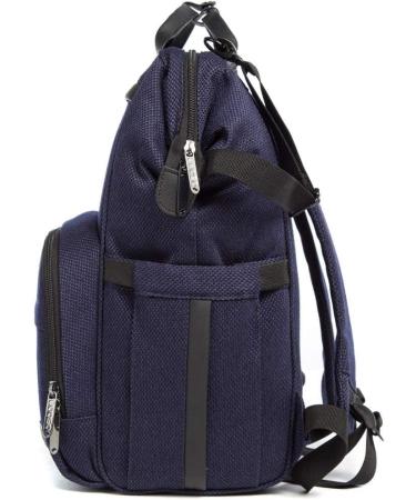 Osann Diaper Backpack - Large Capacity with Mobile Phone Port | Stylish Indigo | Perfect for International Shipping - Buy Online on SooperMarket.com