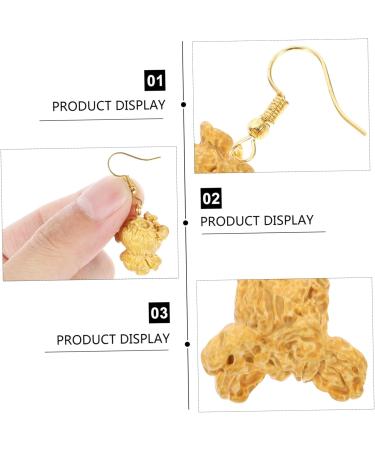 CALLARON 3pcs Girl Ear Hook Personality 5X1cmx3pcs Yellowx3pcs - Buy Online on SooperMarket.com