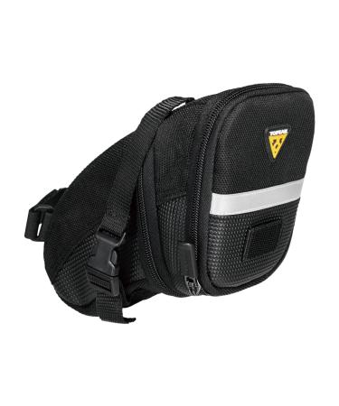 Topeak Aero Wedge Pack Strap Mount Seat Pack Large (23 x 14 x 13 cm, 1.48 - 1.97 l) Black